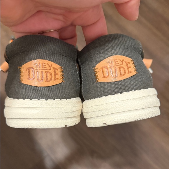 Hey Dude men’s Shoes - Gray and Orange size 12 - Picture 6 of 6